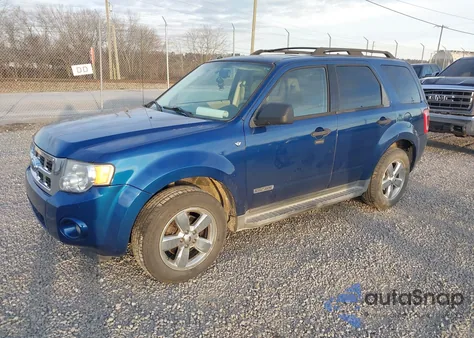 2008 Ford Escape Xlt z USA, uszkodzony, nr VIN 1FMCU031X8KB92996